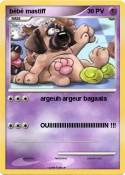 bébé mastiff
