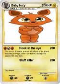 Baby foxy