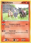 Mijo's Ponytas