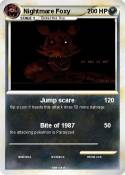 Nightmare Foxy