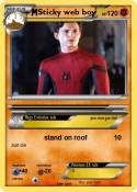 Sticky web boy