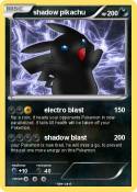shadow pikachu