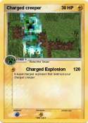 Charged creeper