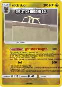 stick dug