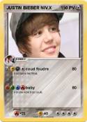JUSTIN BIEBER