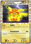 red pikachu