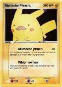 Mustache Pikach