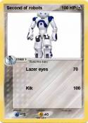 Second of robot