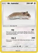Mr. hamster