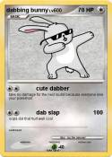 dabbing bunny