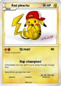 Rad pikachu