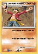 Luffy new world