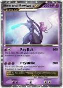 Mew and Mewtwo