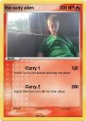 the curry alien