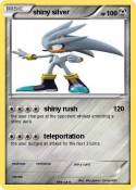 shiny silver