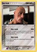 the rock