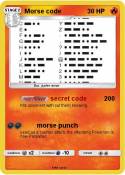 Morse code