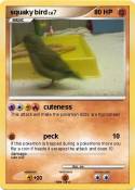 squaky bird