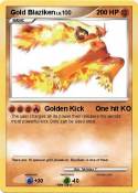 Gold Blaziken