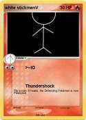 white stickmanV