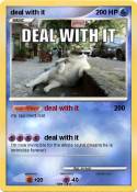 deal with it