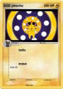 GOD pikachu