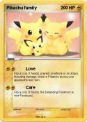 Pikachu family