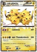 cute pikachu