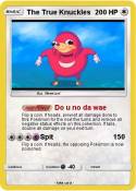 The True Knuckl