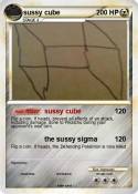 sussy cube