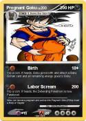 Pregnant Goku