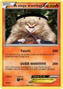 A ninja wombat