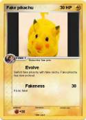 Fake pikachu