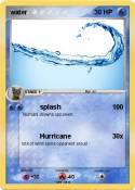 water