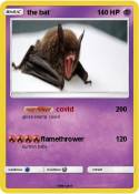 the bat