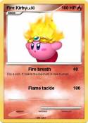 Fire Kirby