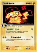 Dark Pikachu