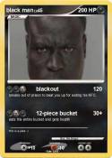 black man