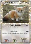 Cute Baby Fox