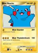 Blue Pikachu