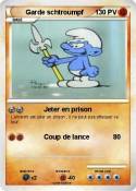 Garde schtroump