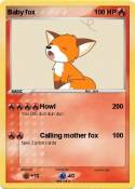 Baby fox