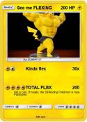 See me FLEXING