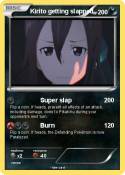 Kirito getting