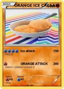 ORANGE ICE CREA