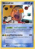 Minecraft kid