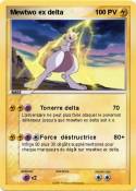Mewtwo ex delta