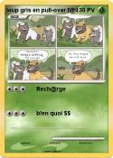 loup gris en