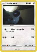 Soda want