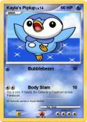 Kayla's Piplup